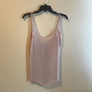 Free People romantic sheer top